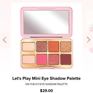 BRAND NEW 💗 Too Faced ‘Let’s Play’ Mini Eye Shadow Palette